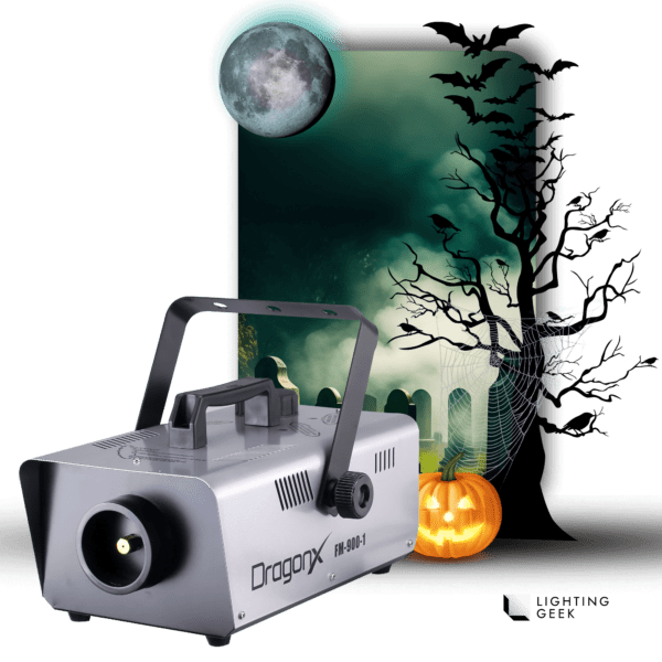 900 Watt Halloween Fog Machine for Spooky Smoke Effects