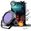 180W Halloween UV Strobe Black Stage Lights