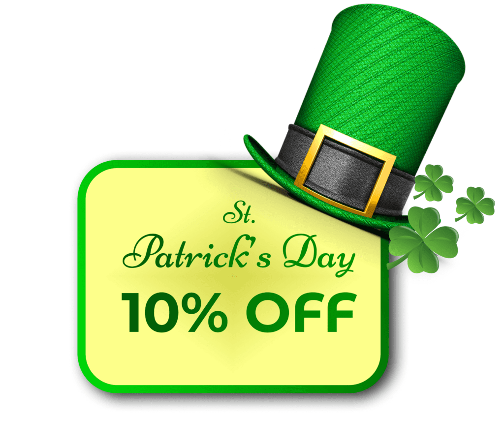 ST Patrick Day Coupon